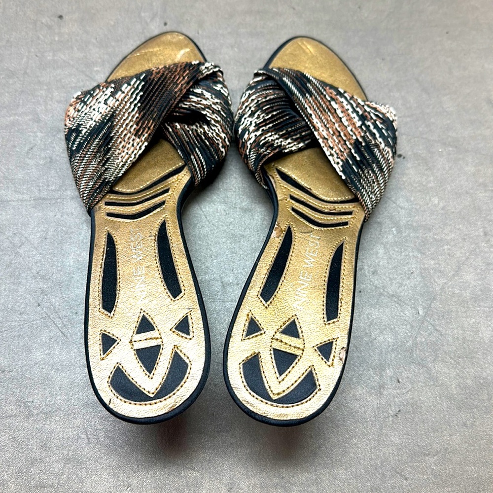 Nine West Sandals 8 Med Never worn
